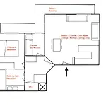 Aux Pieds Avec Balcon Et Parking A - Fr-1-862-61 شقة